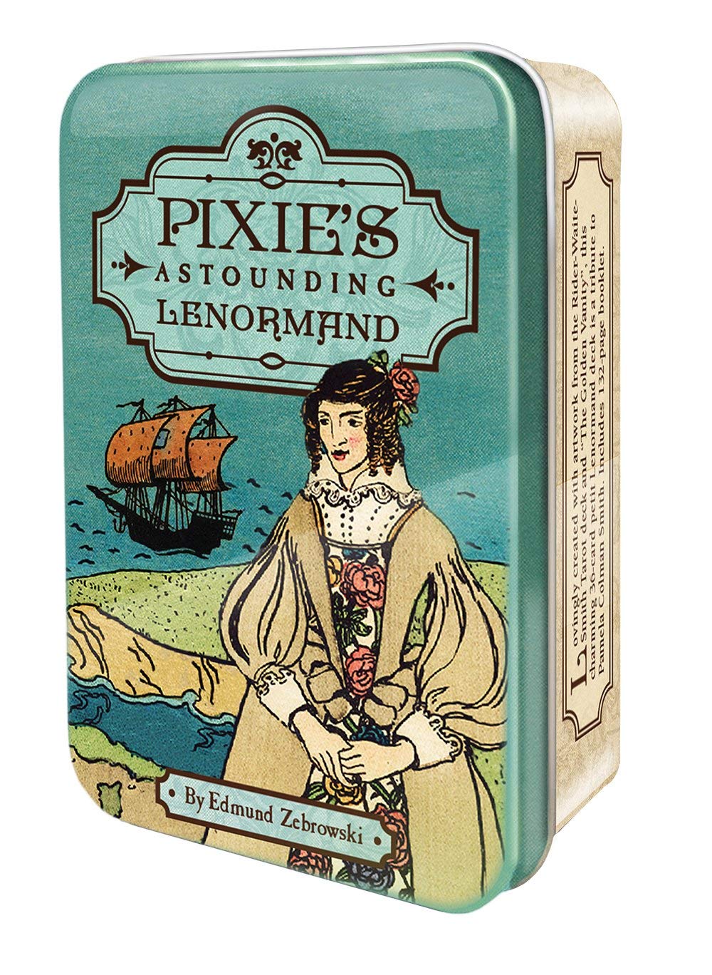 Pixie Astounding Lenormand kortos skardinėjė dėžutėje US Games Systems