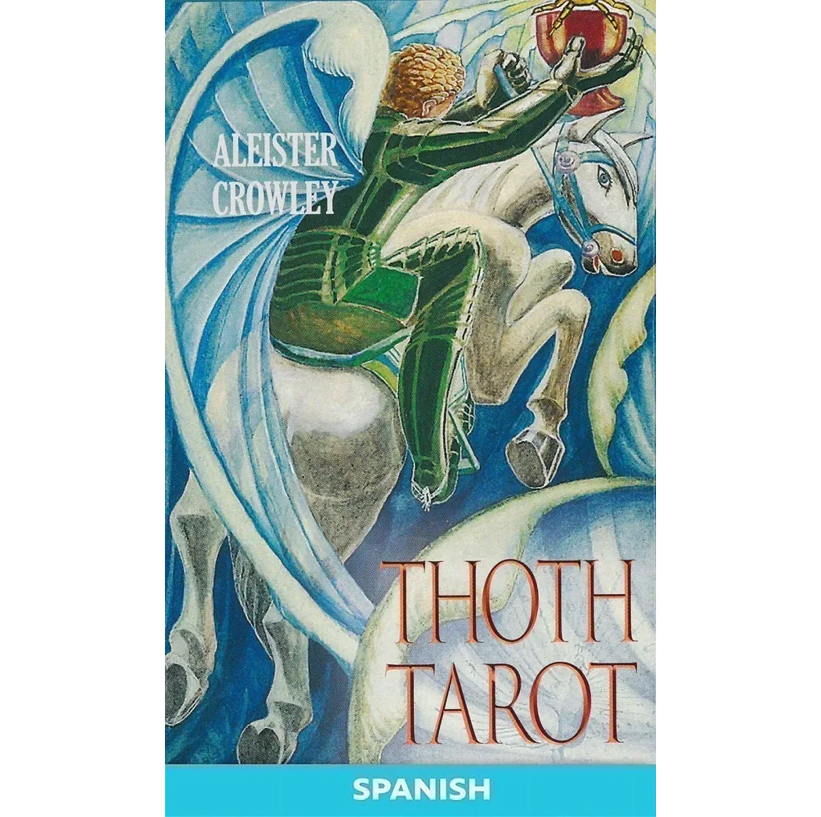 Spanish Crowley Thoth ispanų kalba Taro kortos AGM