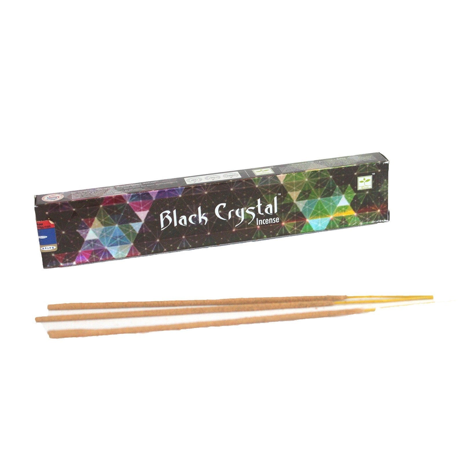 Satya Black Crystal smilkalai - OBUOLYS