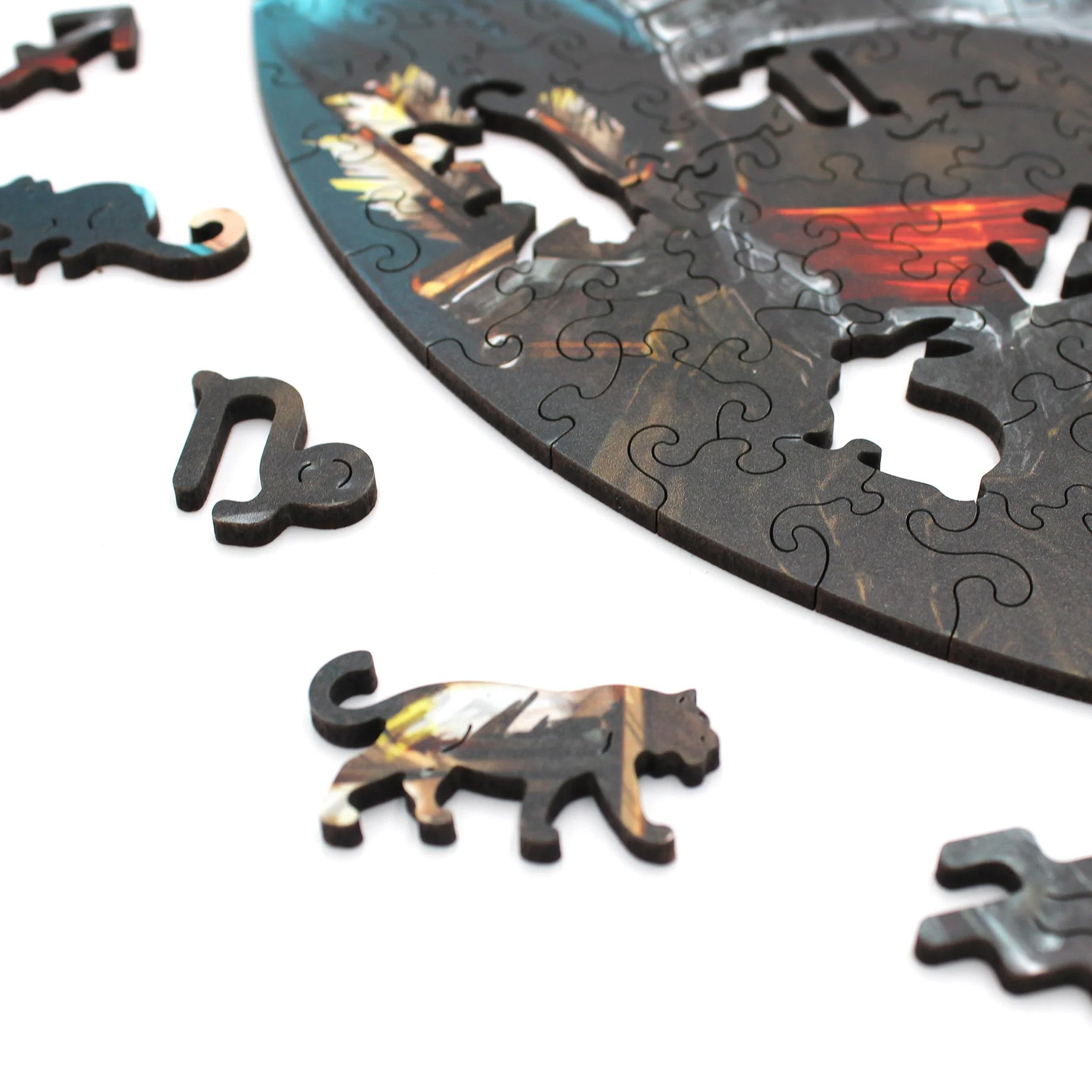 Šaulys (Zodiakai) Dėlionė Iš Medžio (200 detalių) Fantasy Puzzles - OBUOLYS