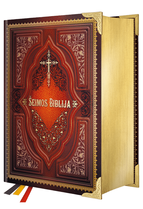 ŠEIMOS BIBLIJA: gražiausia ir didžiausia pasaulyje iliustruota lietuviška Biblija - OBUOLYS