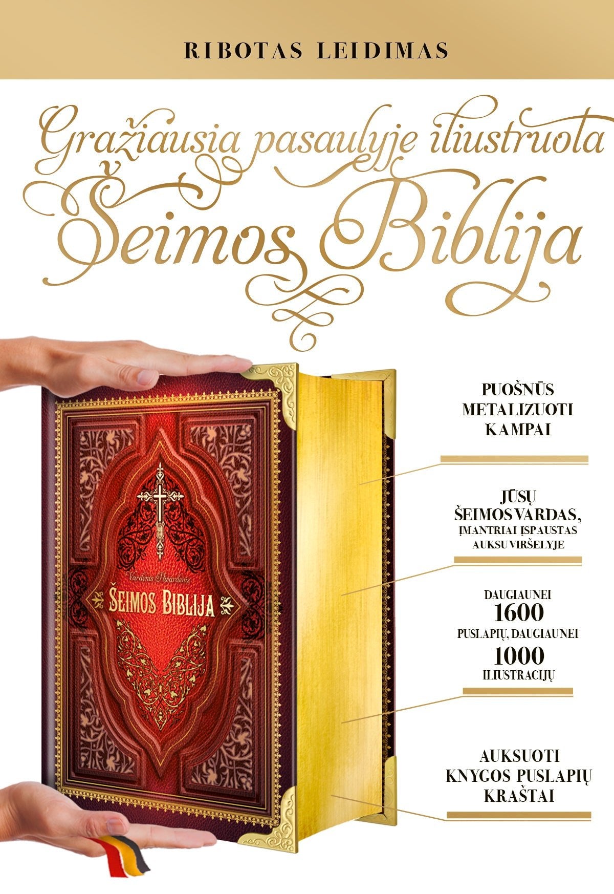 ŠEIMOS BIBLIJA: gražiausia ir didžiausia pasaulyje iliustruota lietuviška Biblija - OBUOLYS