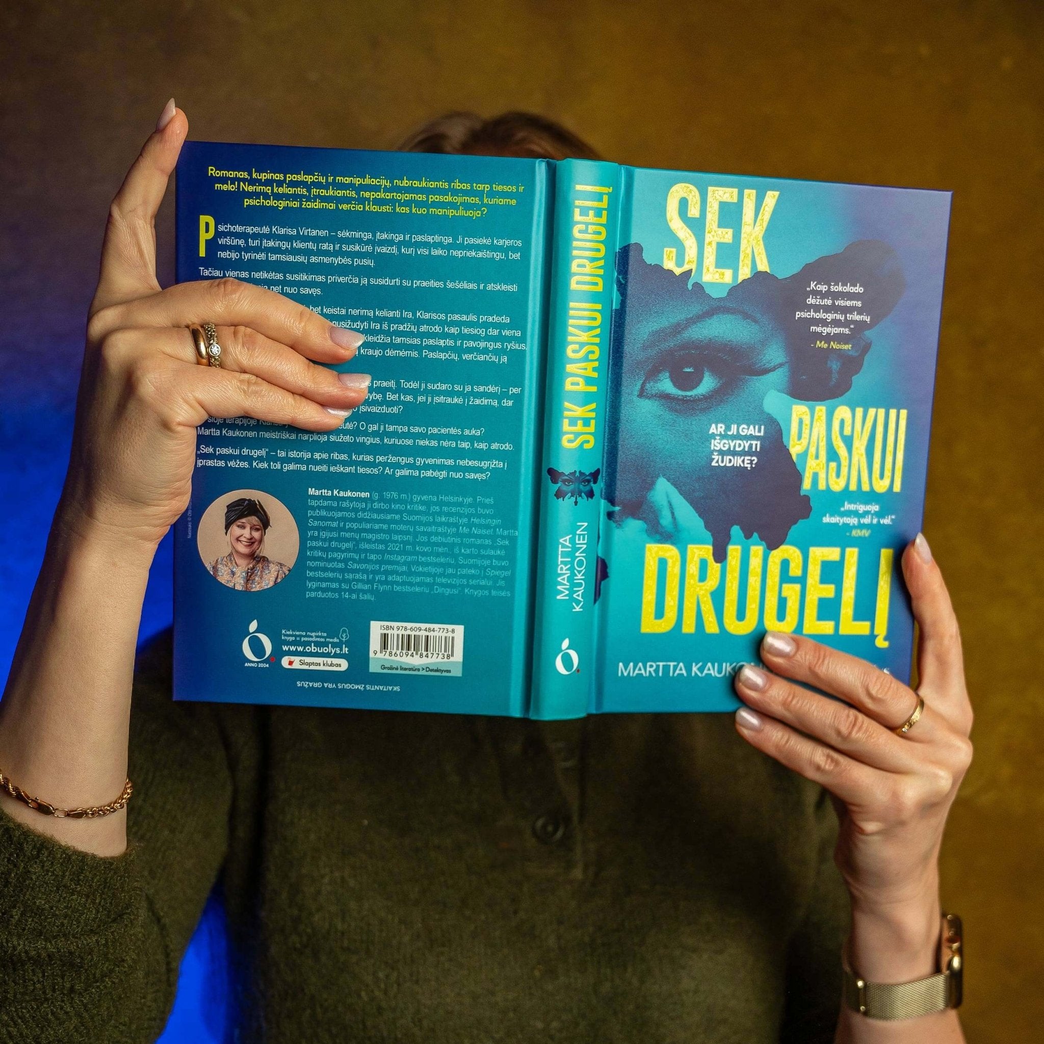 SEK PASKUI DRUGELĮ: bestseleris iš Suomijos 13 - oje Europos šalių – tiems, kam patinka Gillian Flynn romanas „Dingusi“! - OBUOLYS