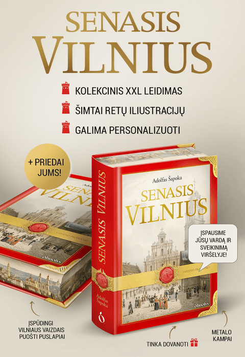 SENASIS VILNIUS (Knygos su defektais) - OBUOLYS