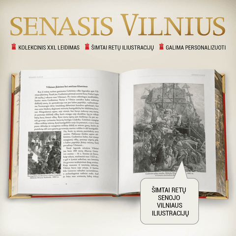 SENASIS VILNIUS (Knygos su defektais) - OBUOLYS