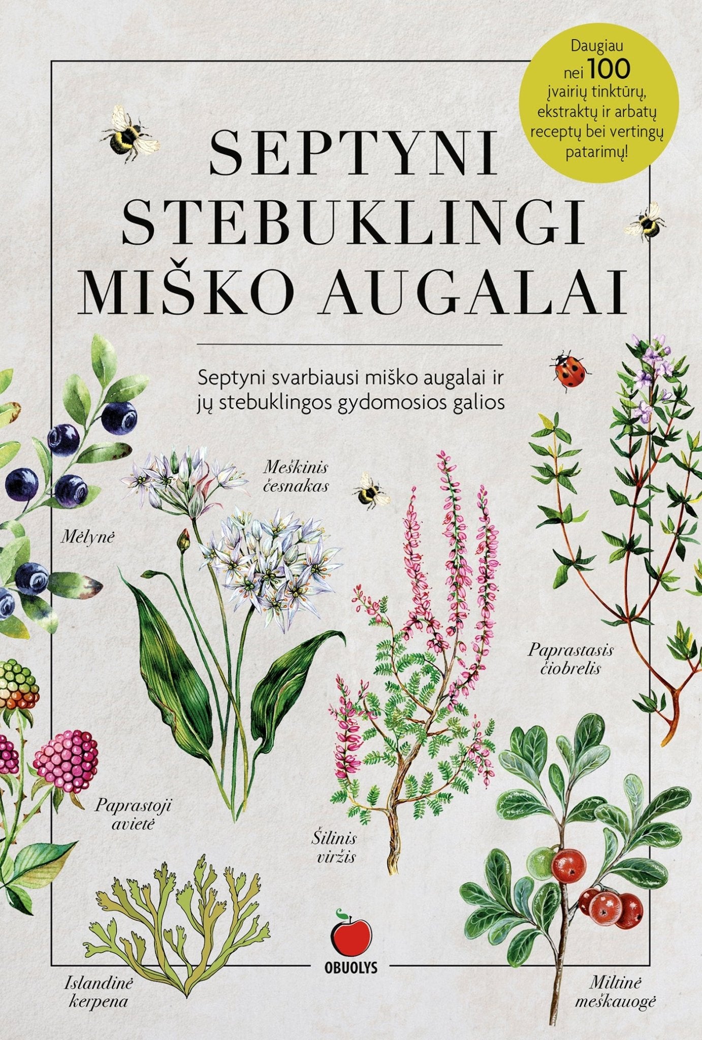 SEPTYNI STEBUKLINGI MIŠKO AUGALAI: daugiau nei 100 įvairių tinktūrų, ekstraktų ir arbatų receptų bei vertingų patarimų! - OBUOLYS
