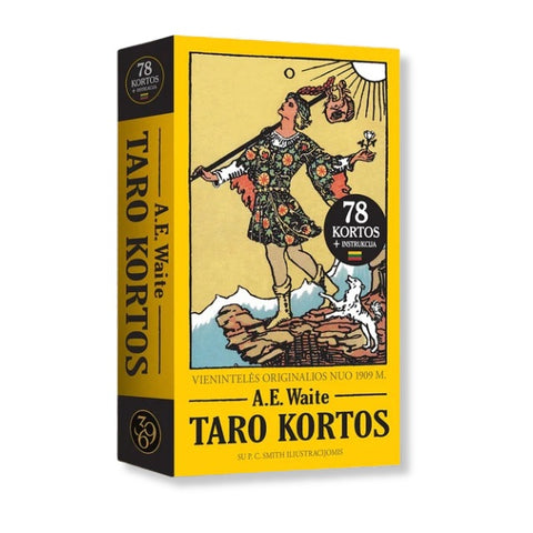 A.E. Waite Taro kortos lietuvių kalba 369 Cards