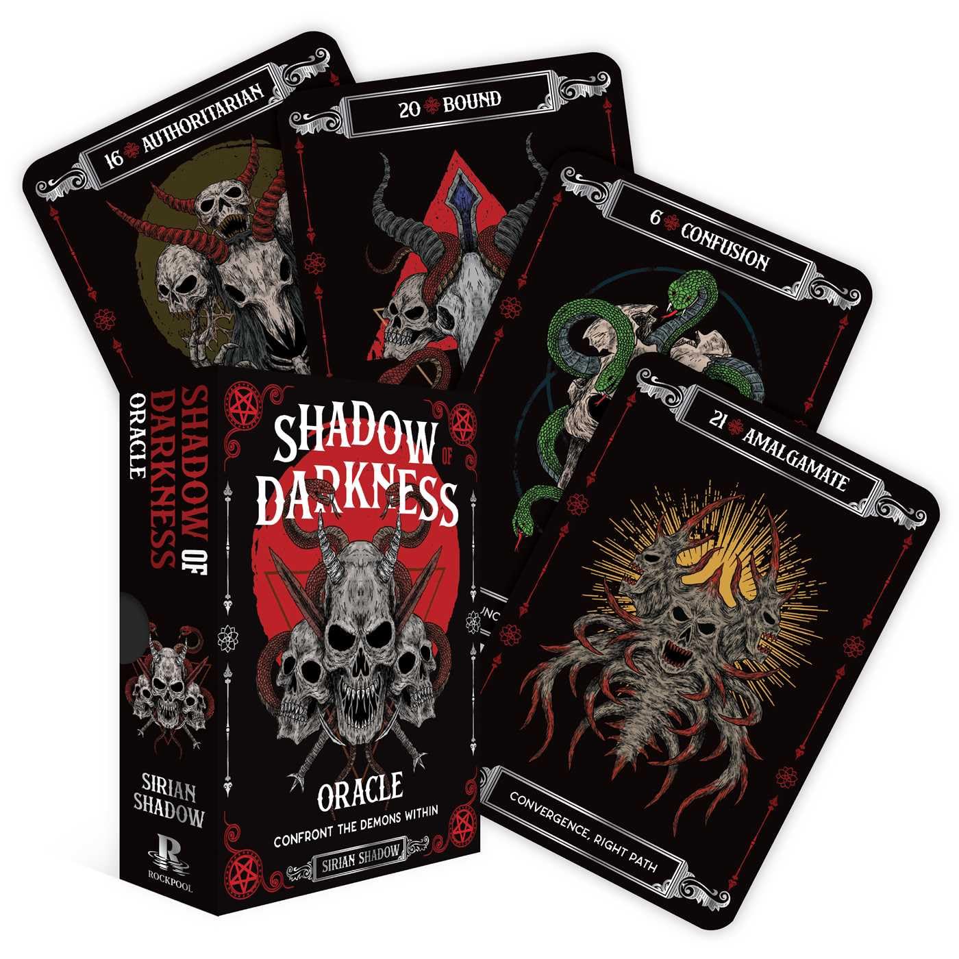 Shadow of Darkness Oracle kortos Rockpool Publishing - OBUOLYS