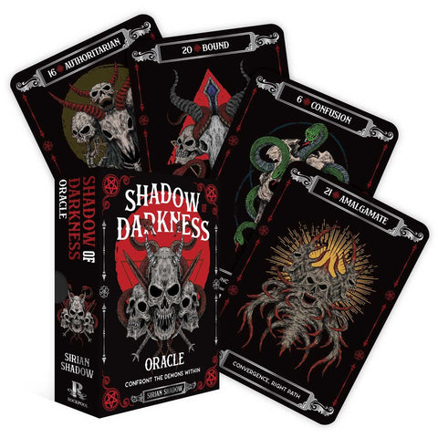 Shadow of Darkness Oracle kortos Rockpool Publishing - OBUOLYS