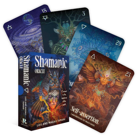 Shamanic Oracle kortos Rockpool Publishing - OBUOLYS