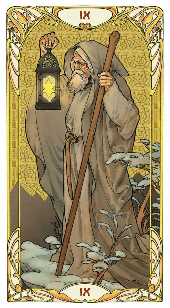 Golden Art Nouveau Tarot Grand Trumps Kortos Lo Scarabeo