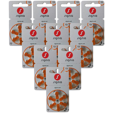 Signia 13 PR48 6BL klausos baterijos 60 vnt.