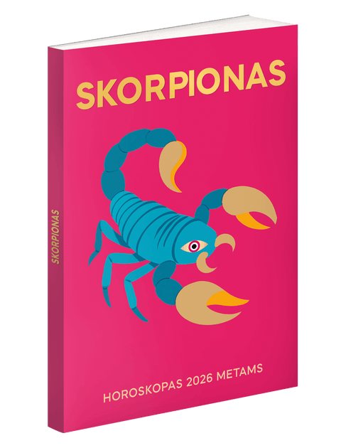 SKORPIONAS: išsamus asmeninis Jūsų horoskopas 2026 metams - OBUOLYS