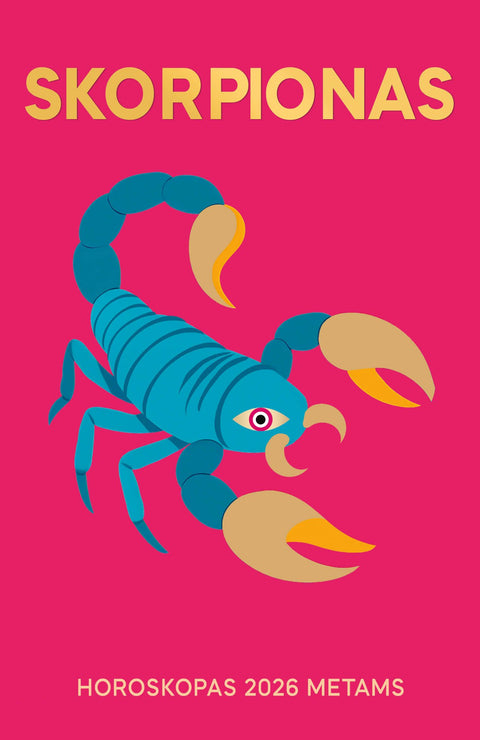 SKORPIONAS: išsamus asmeninis Jūsų horoskopas 2026 metams - OBUOLYS