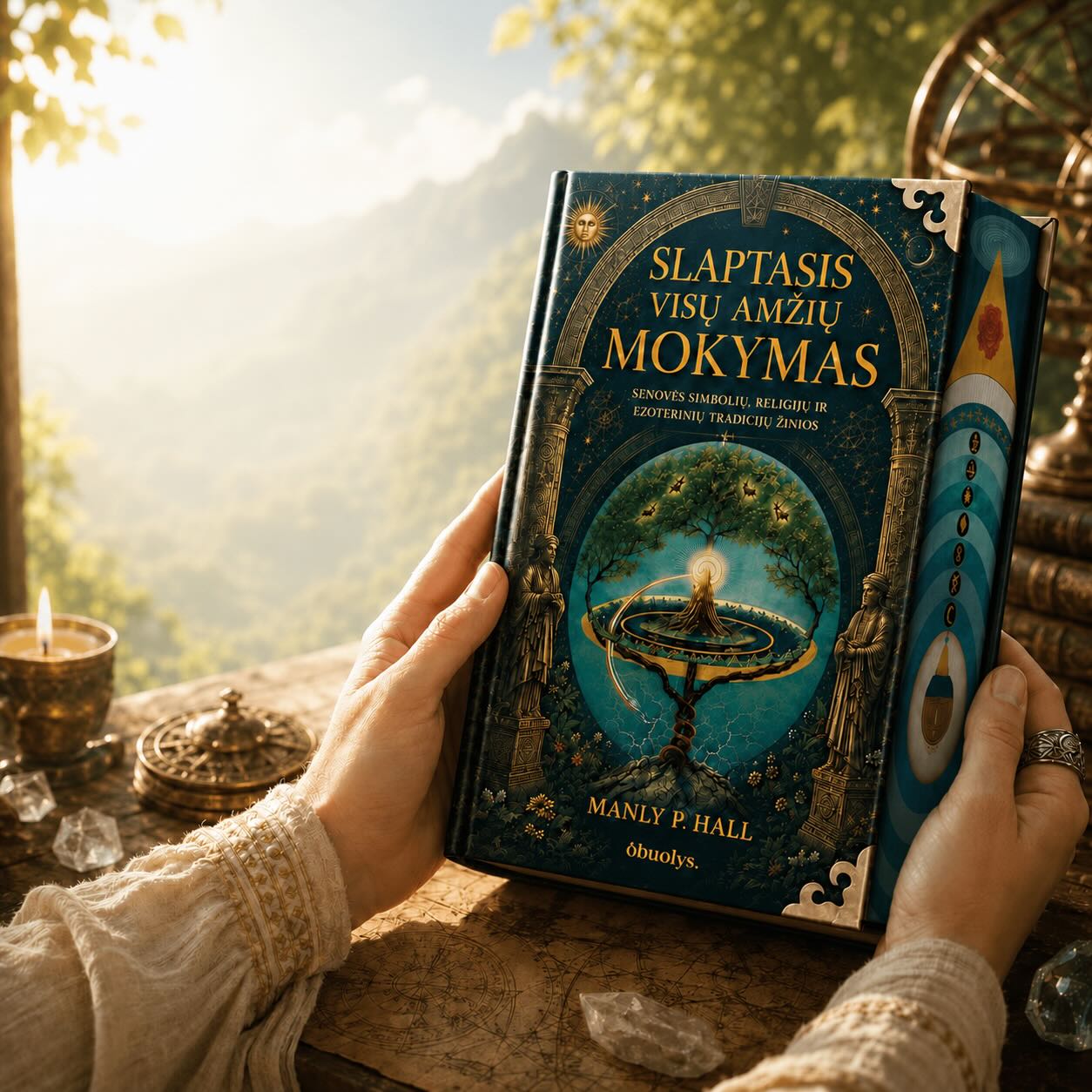 Slaptasis visų amžių mokymas: senovės simbolių, religijų ir ezoterinių tradicijų žinios - OBUOLYS