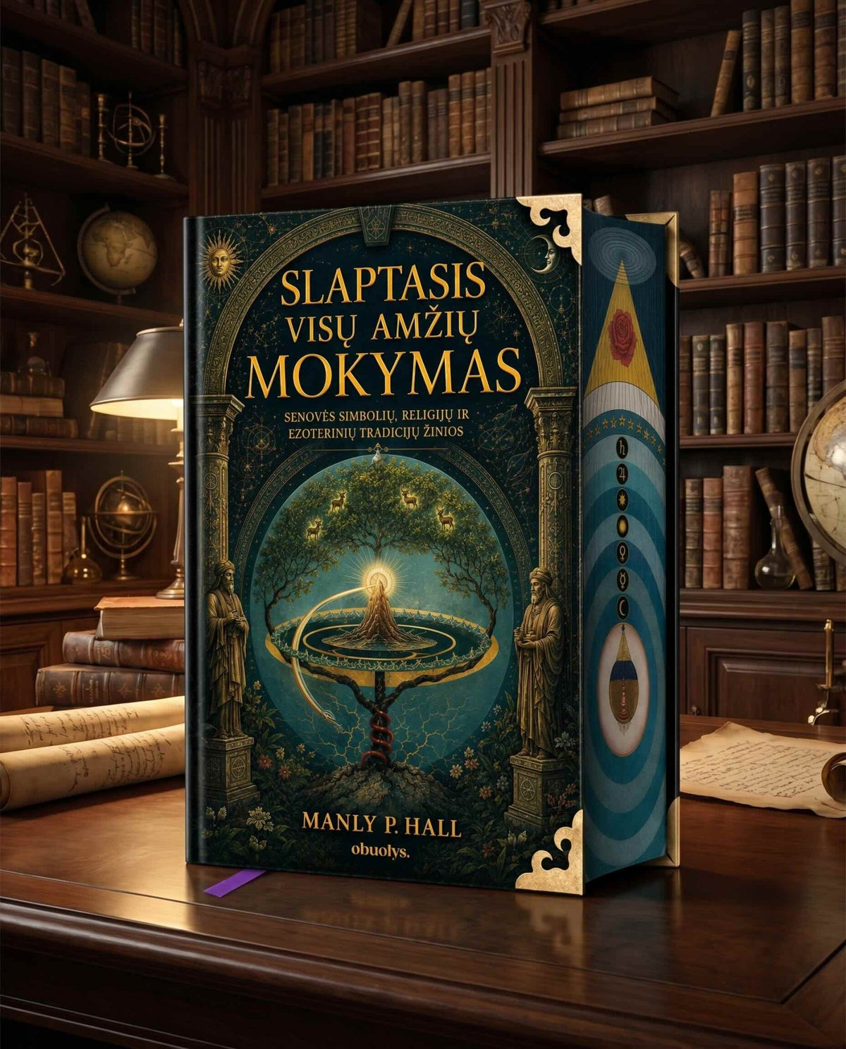 Slaptasis visų amžių mokymas: senovės simbolių, religijų ir ezoterinių tradicijų žinios - OBUOLYS