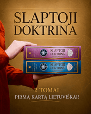 SLAPTOJI DOKTRINA: kolekcinis 2 knygų rinkinys lietuviškai - OBUOLYS