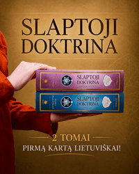 SLAPTOJI DOKTRINA: kolekcinis 2 knygų rinkinys lietuviškai - OBUOLYS