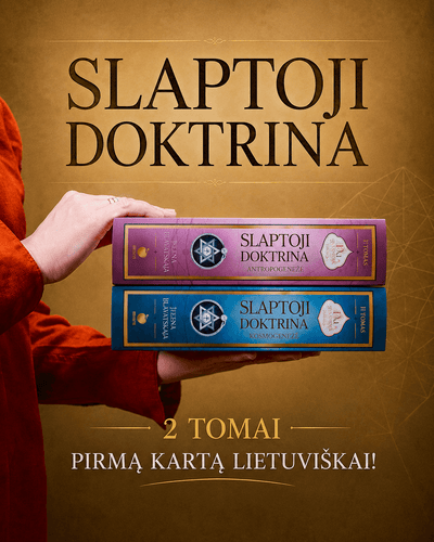 SLAPTOJI DOKTRINA: kolekcinis 2 knygų rinkinys lietuviškai - OBUOLYS