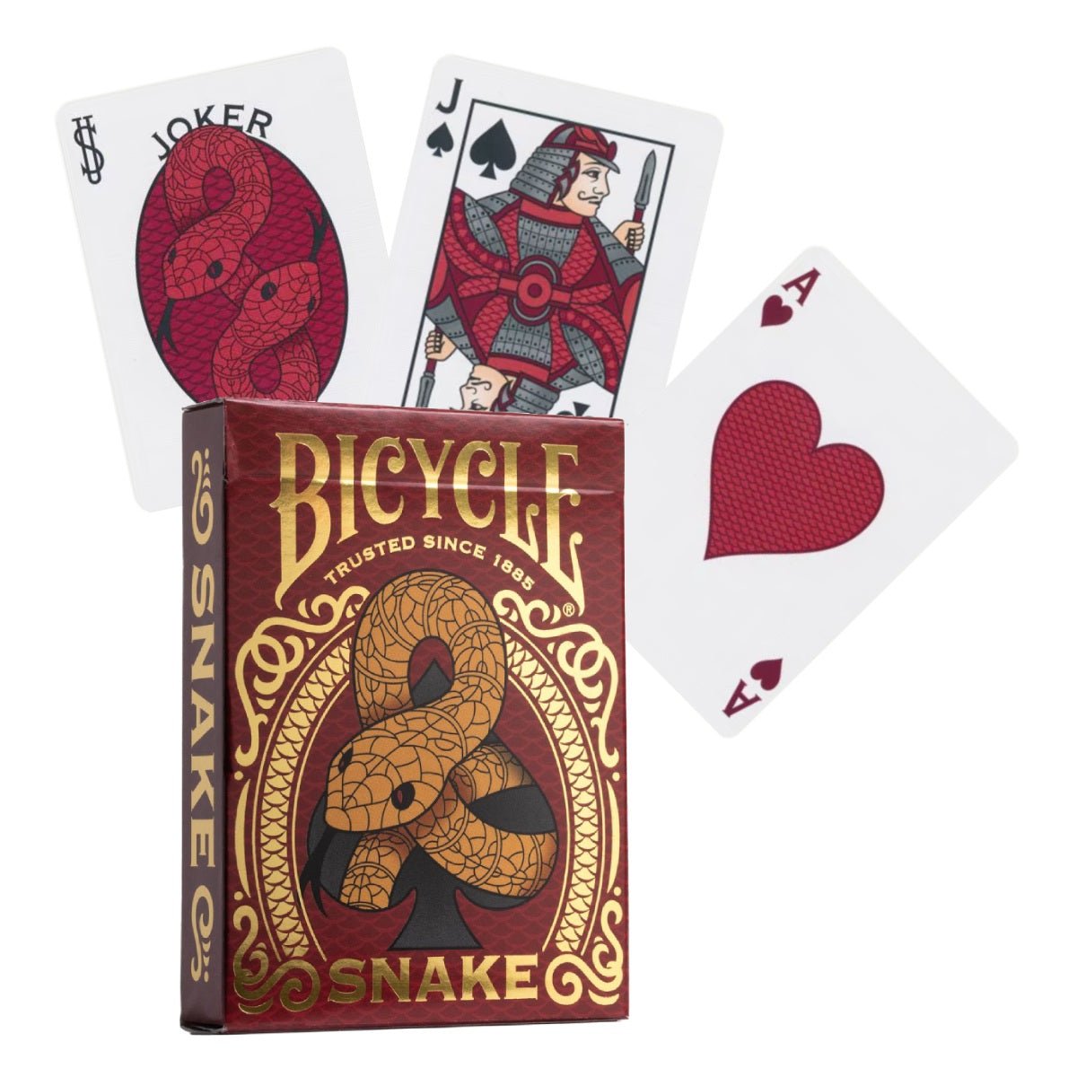Snake žaidimo kortos Bicycle - OBUOLYS