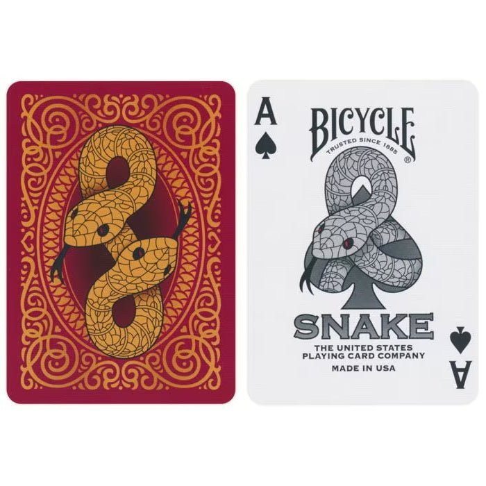 Snake žaidimo kortos Bicycle - OBUOLYS