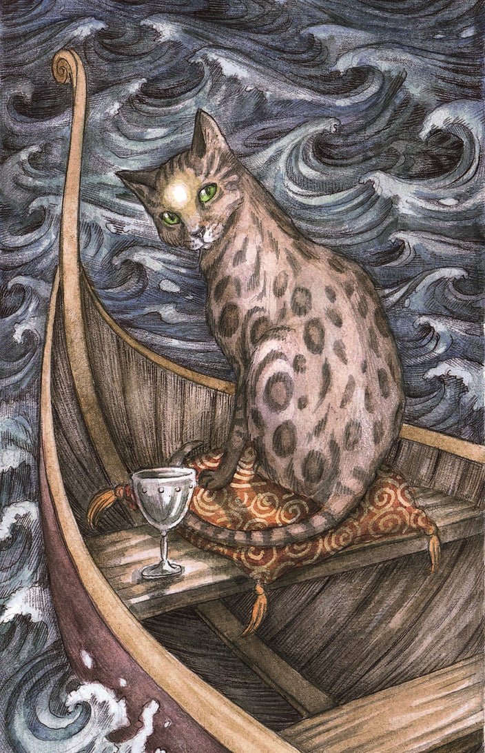 Soul Cats Tarot kortos Llewellyn - OBUOLYS