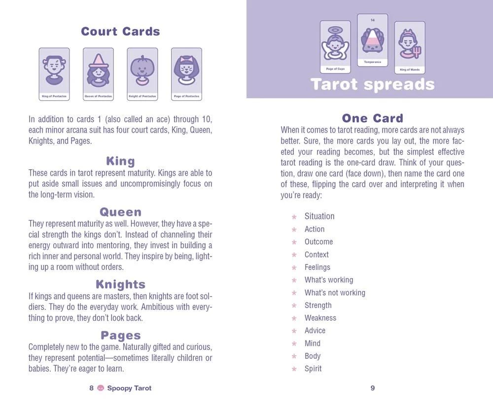 Spoopy Tarot kortos Sterling Ethos - OBUOLYS