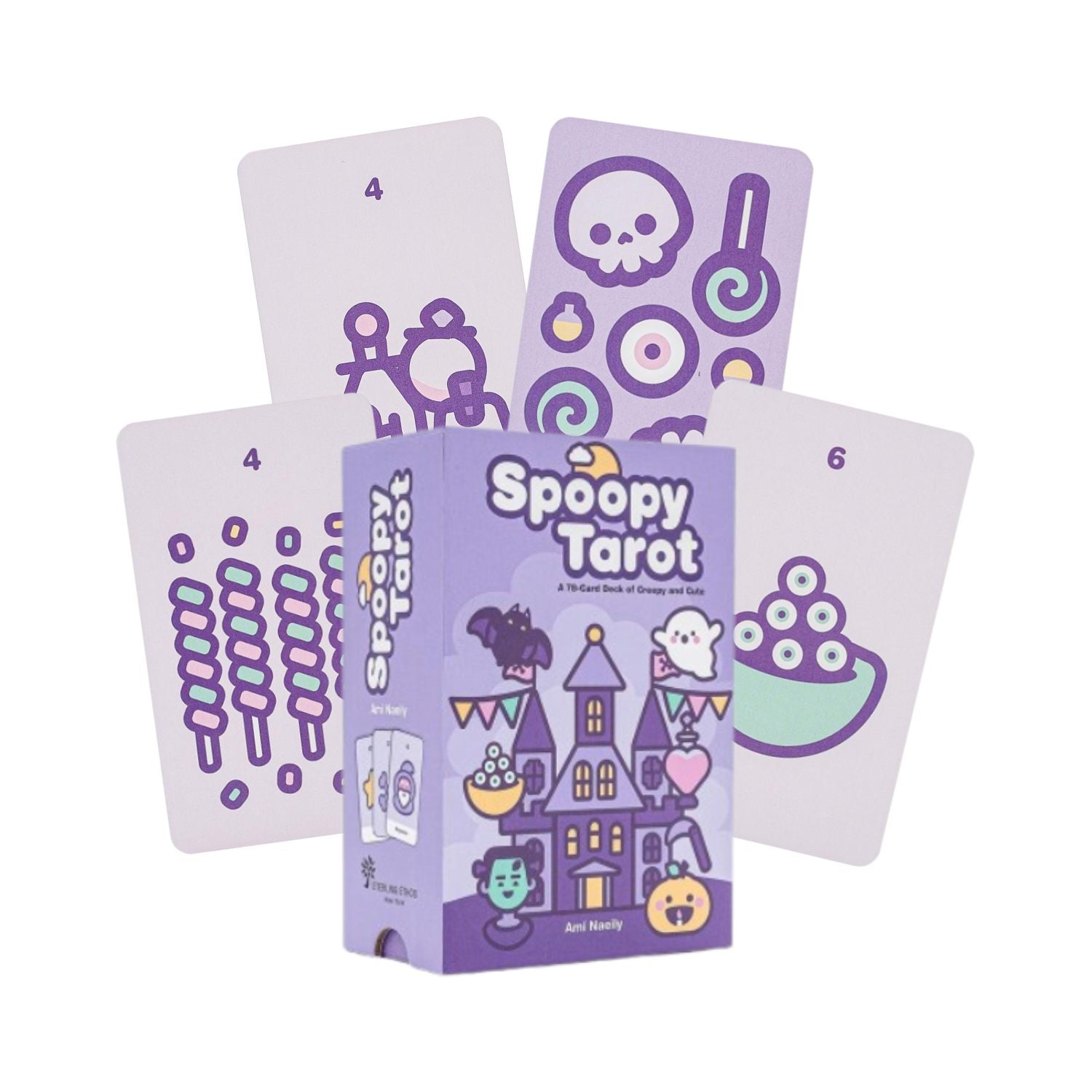 Spoopy Tarot kortos Sterling Ethos - OBUOLYS