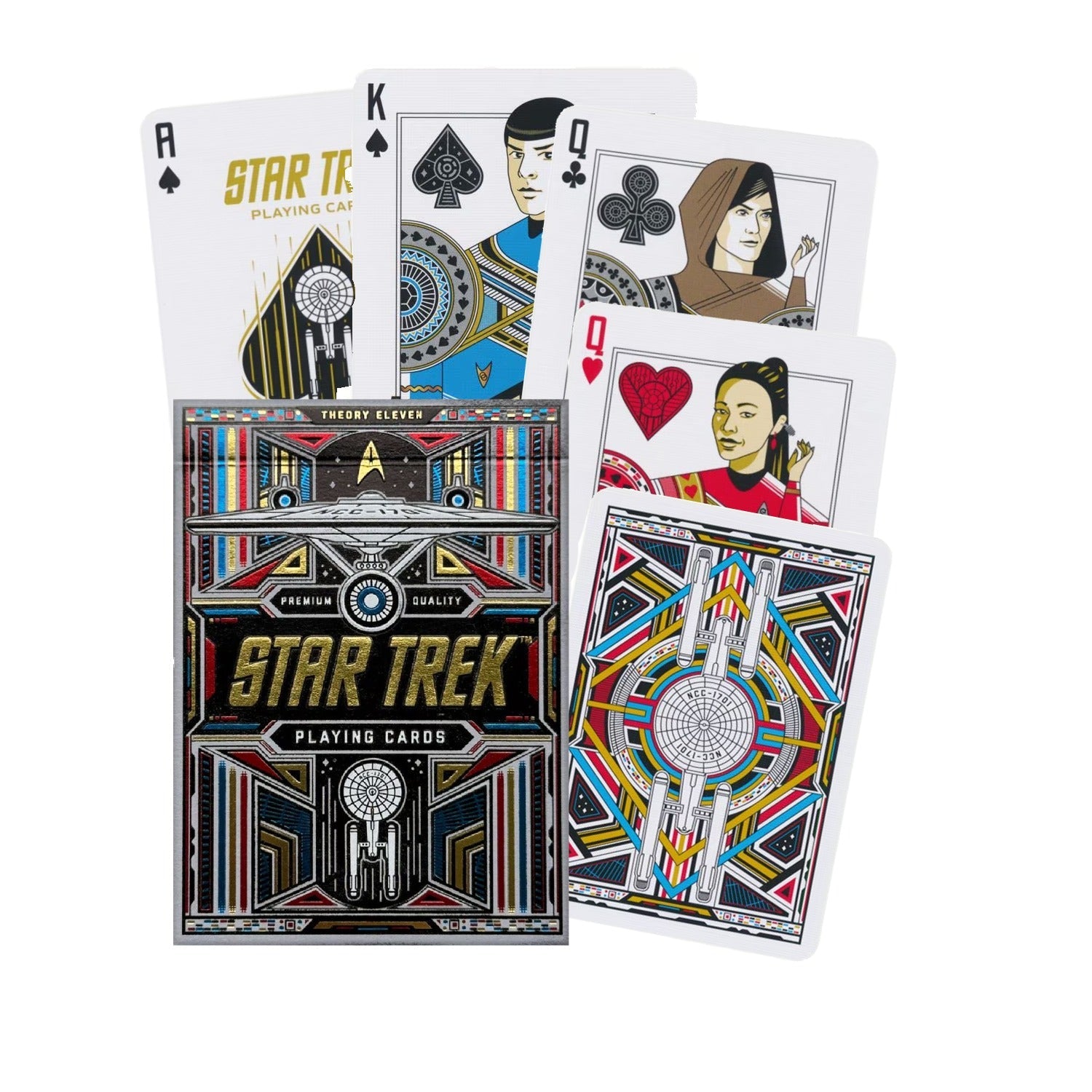 Star Trek Light Edition žaidimo kortos Theory11 - OBUOLYS