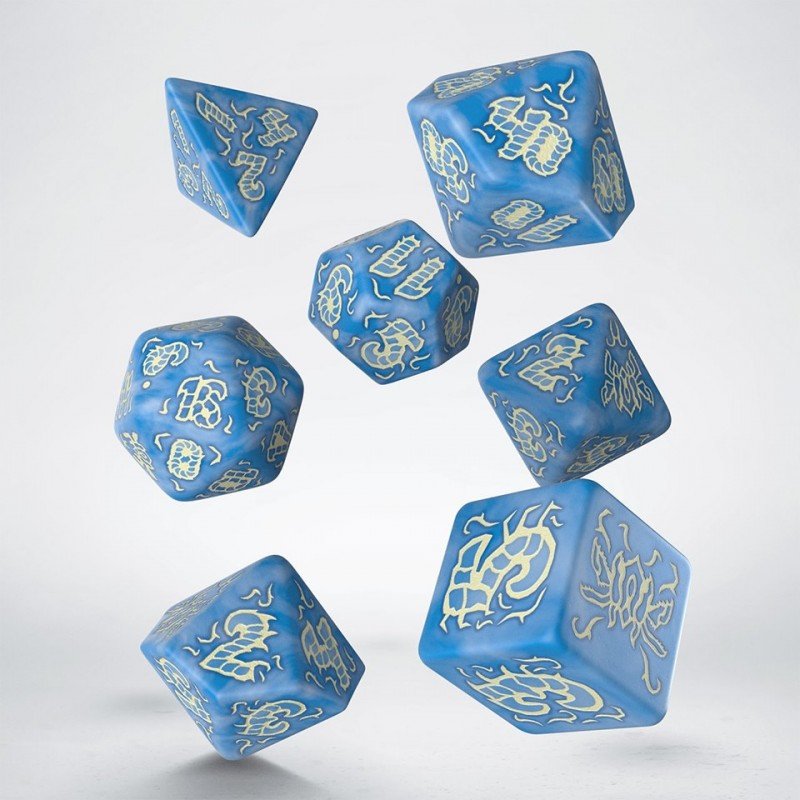 Starfinder Attack Of The Swarm kauliukų rinkinys mėlynos ir baltos sp - OBUOLYS