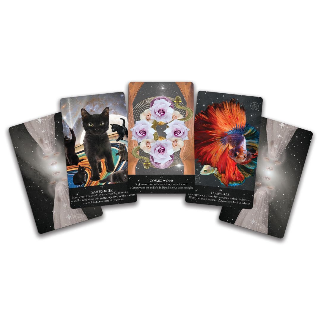 Starlight Frequencies Oracle kortos Sacred Scribe Publishing - OBUOLYS
