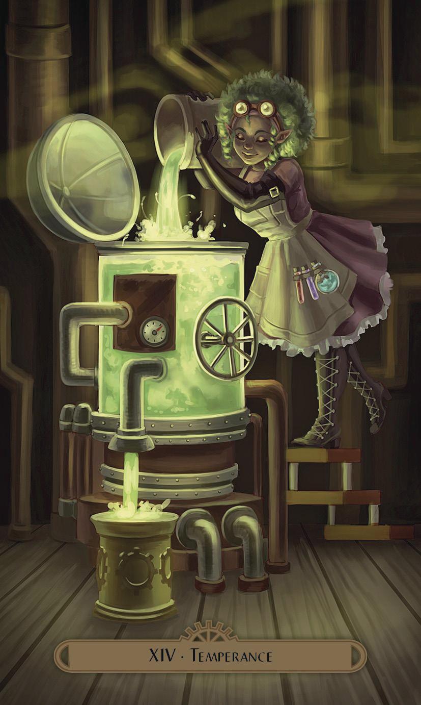 Steampunk Faerie Taro rinkinys Llewellyn - OBUOLYS