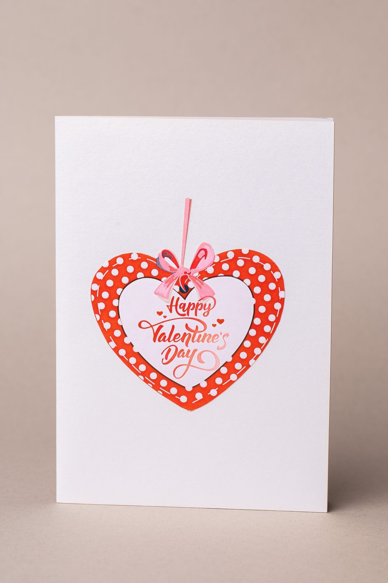 SU VALENTINO DIENA: išskirtinio grožio 3D pop - up atvirukas + vokas - OBUOLYS