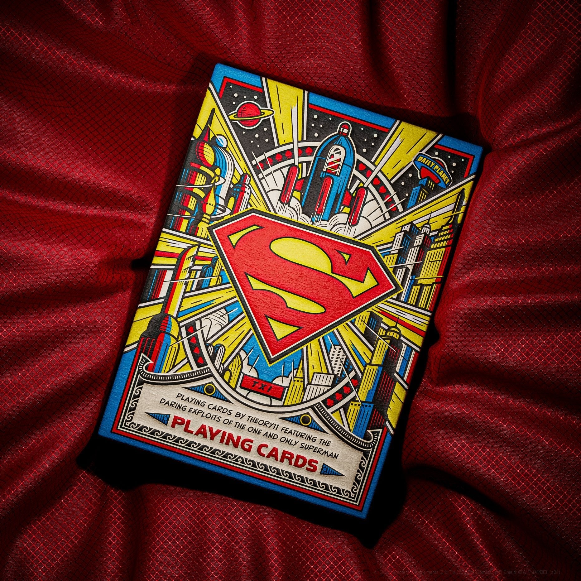 Superman žaidimo kortos Theory11 - OBUOLYS