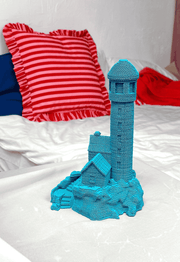 ŠVYTURYS: surenkama 3D dėlionė - skulptūra - OBUOLYS