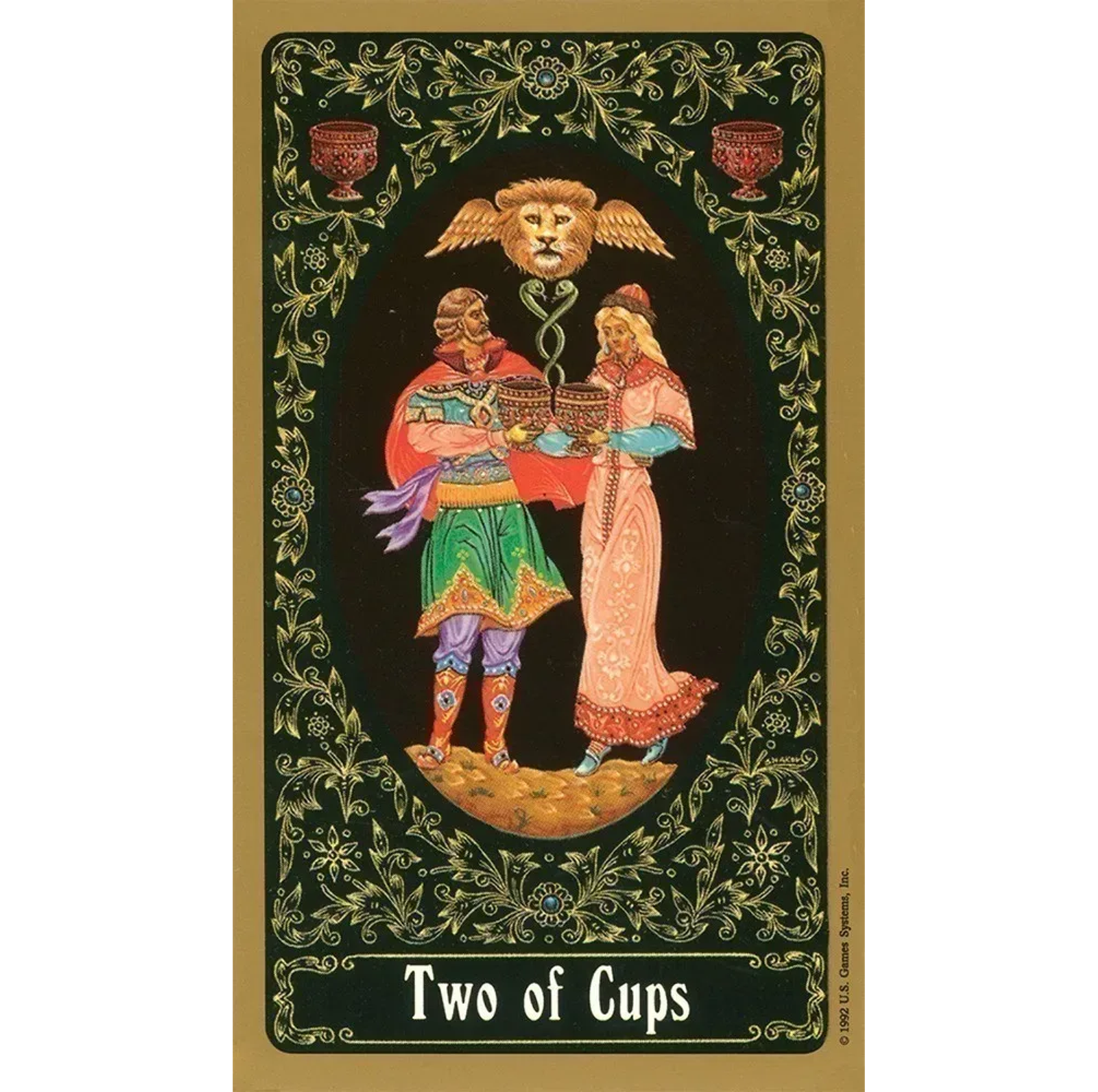 Russian Tarot of St Petersburg Taro kortos US Games Systems