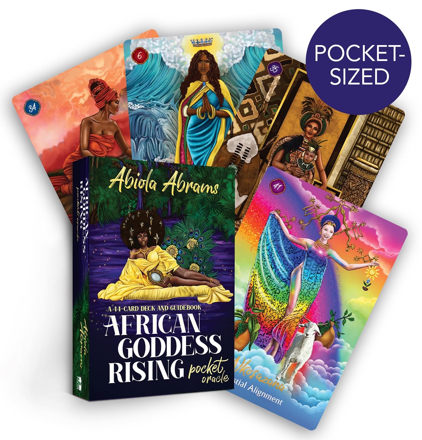 African Goddess Rising Pocket Oracle kortos Hay House