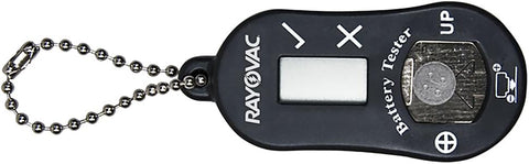 Rayovac klausos aparato baterijų testeris