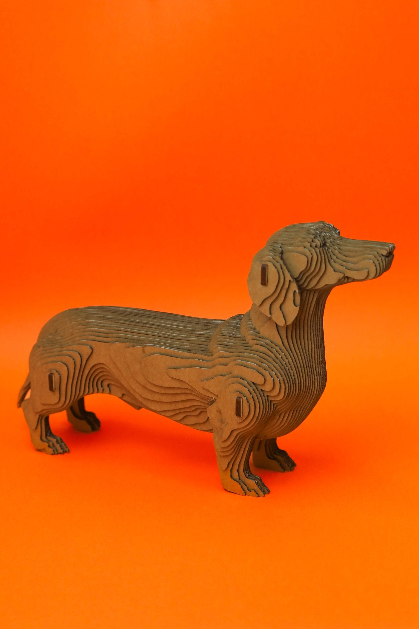 TAKSIUKAS: surenkama 3D dėlionė - skulptūra - OBUOLYS