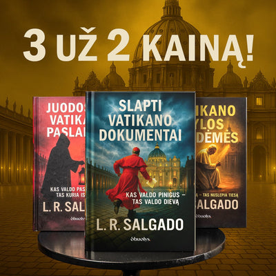 TAMSIEJI VATIKANO ARCHYVAI: 3 bestseleriai už 2 kainą! - OBUOLYS