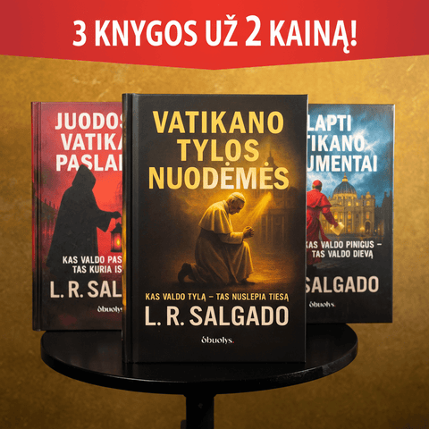 TAMSIEJI VATIKANO ARCHYVAI: 3 knygos už 2 kainą! - OBUOLYS