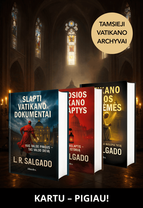 TAMSIEJI VATIKANO ARCHYVAI: 3 knygos, apie kurias neišgirsite per šventinį pamokslą