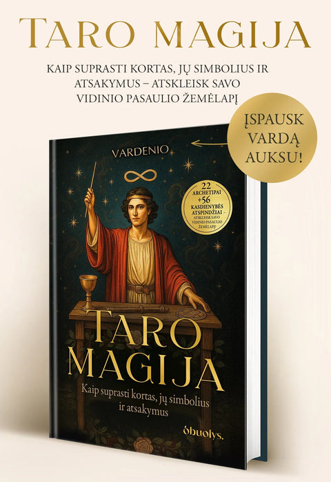 TARO MAGIJA: kaip suprasti kortas, jų simbolius ir atsakymus + galimybė personalizuoti - OBUOLYS
