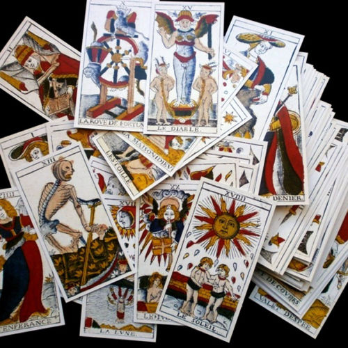 Le Tarot de Marseilles Taro kortos Fournier