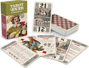 Tarot à Jouer divinatoire kortos prancūzų kalba Grimaud Cartomancie - OBUOLYS