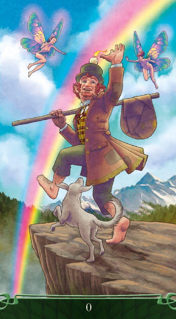 Tarot At The End Of The Rainbow Kortos Lo Scarabeo - OBUOLYS
