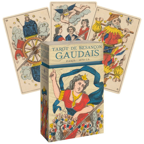 Tarot de Besancon Gaudais - Limituoto leidimo taro kortos Lo Scarabeo - OBUOLYS