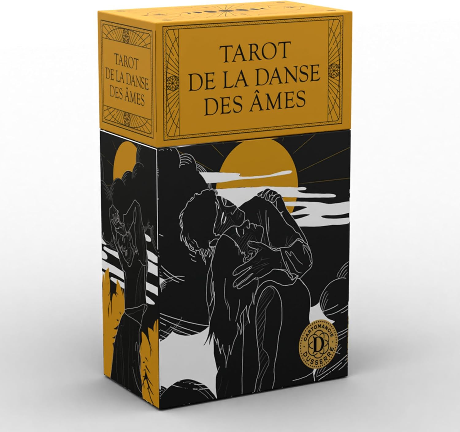 Tarot de la Danse des âmes kortos prancūzų kalba Grimaud Cartomancie - OBUOLYS