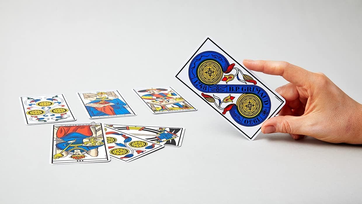 Tarot de Marseille Version Française Kortos Prancūzų Kalba Grimaud Cartomancie - OBUOLYS