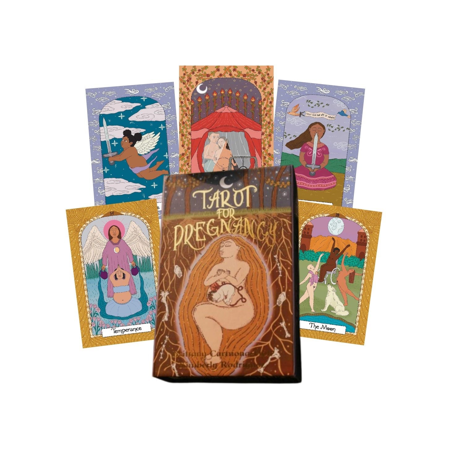 Tarot for Pregnancy kortos Row House Publishing - OBUOLYS